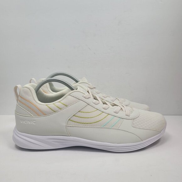 Vionic Women's Ruvi White Walking Sneakers US Size 12 - Picture 1 of 8
